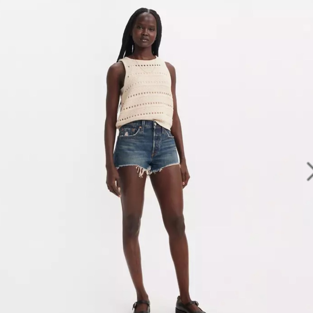 Levi’s 501 shorts size 25 - Picture 2 of 6